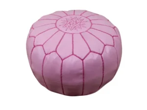 pink pouf- pink pouf ottoman 50X30 CM