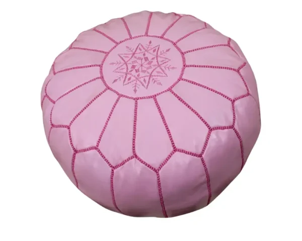 pink pouf- pink pouf ottoman 50X30 CM