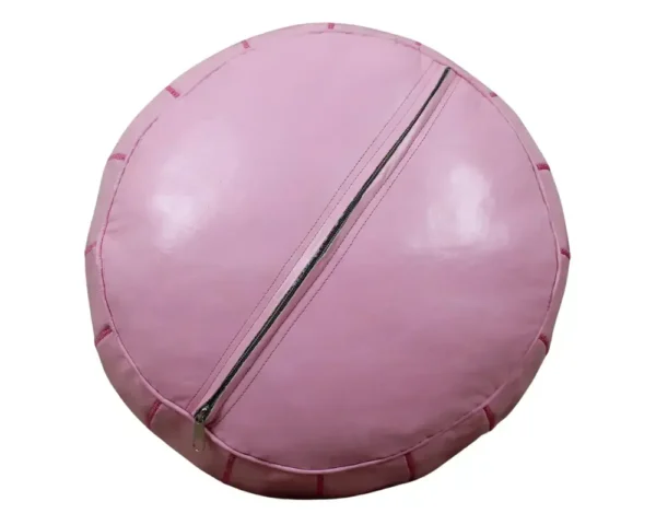 pink pouf- pink pouf ottoman 50X30 CM